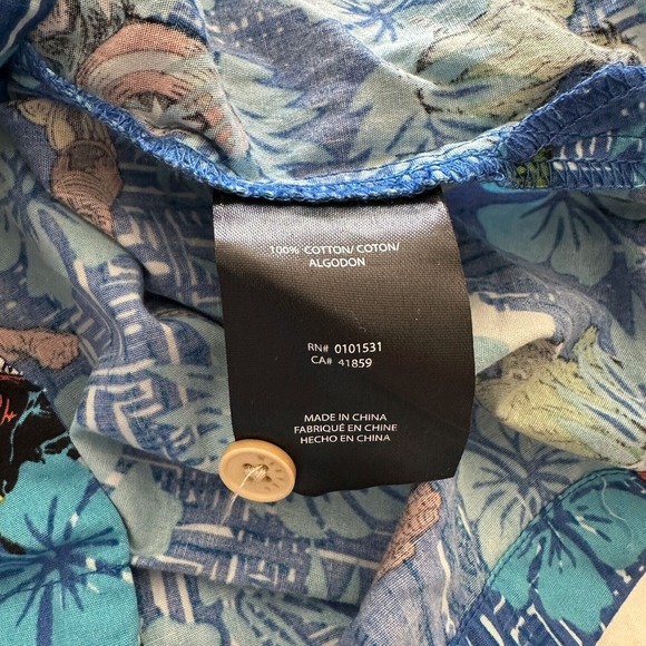 Marvel Avengers Hawaiian Shirt Classic Comics Button Up Short Sleeve Men's M - Picture 12 of 15